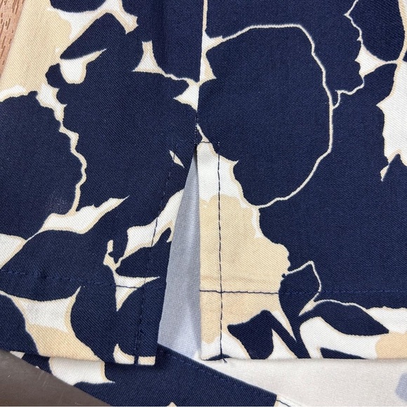 Rafaella Cream and White A-line Mini Skirt Resort Wear - Picture 11 of 11